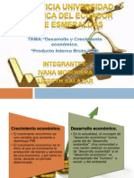 Crecimiento y Desarrollo Economico