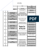 Relay For Life Entertainment Schedule 5-17-14