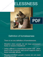 Homelessness - Estudo