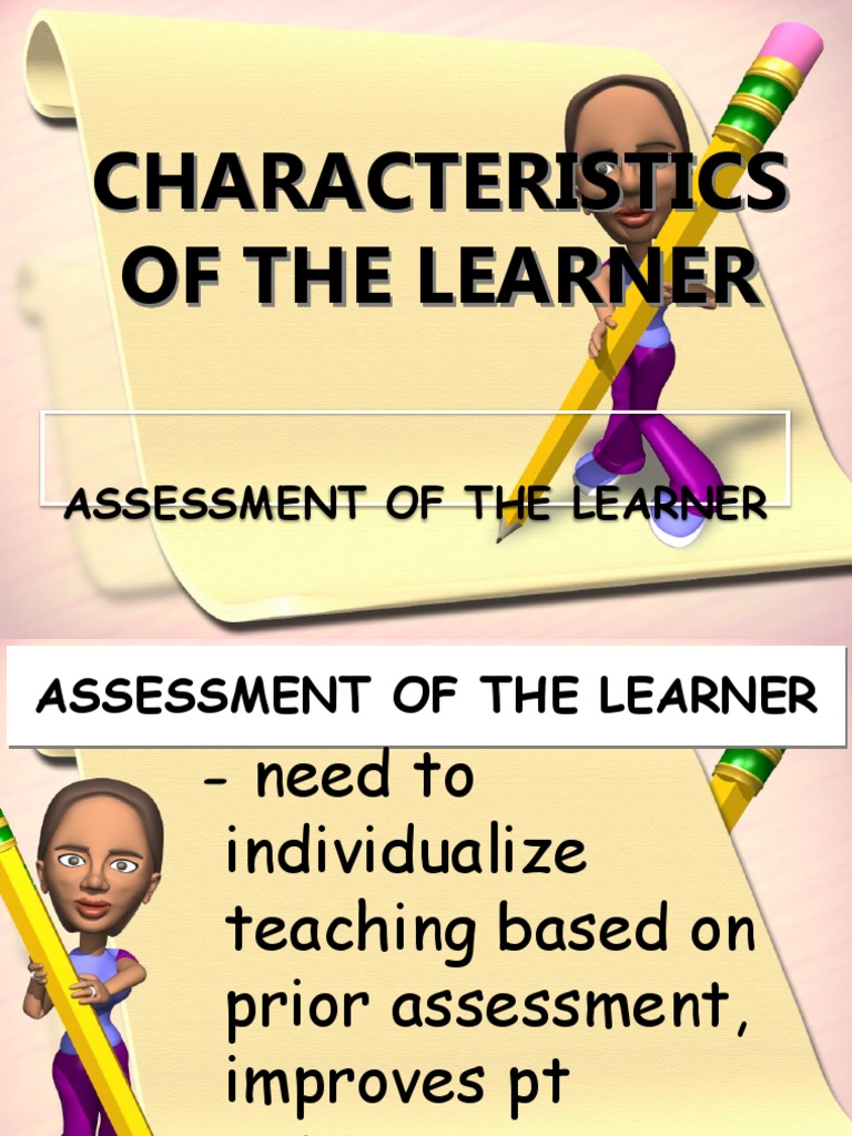 Characteristics of The Learner | PDF | Learning Styles | Learning
