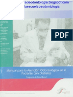 Manual Atencion Odontologica Paciente Diabetes