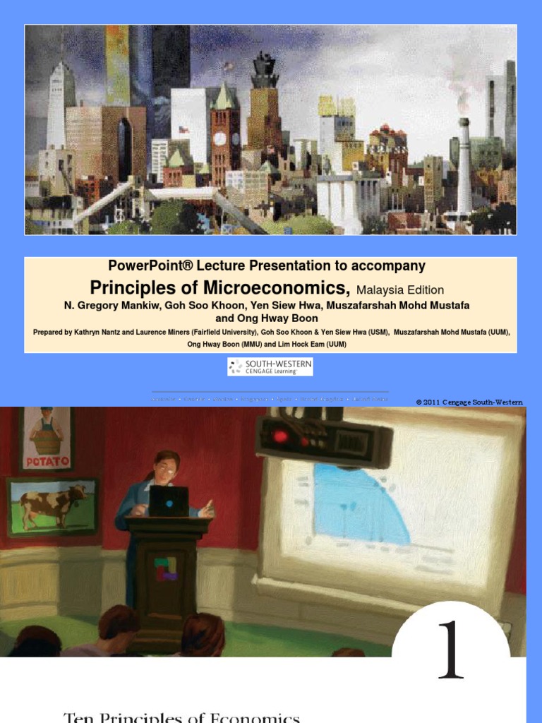 Chapter 1 Ten Principles of Economics | PDF | Inflation | Economics