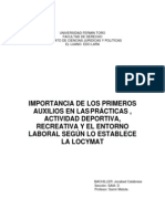 Los Primeros Auxilios y LOCYMAT