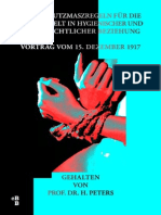 Prof. Dr. Hubert Peters - Über Schutzmaßregeln Für Die Frauenwelt PDF