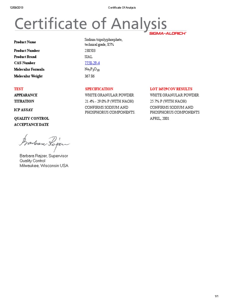 Thermo Fisher Scientific visual data 6