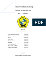 Laporan Praktikum Fisiologi Blok 5