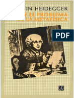 Heidegger, Martin - Kant y El Problema de La Metafísica