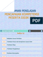 Pedoman Penilaian Dan Model Rapor SMK