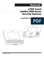 Honeywell l5200 and l7000 Installation Manual and Setup Guide