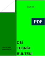 100 - DSİ - Teknik Bülten PDF