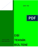 103 - DSİ - Teknik Bülten PDF