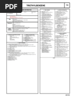 Triethylbenzene: Cautionary Response Information