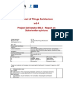 IoT-A Deliverable 6.6