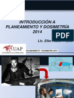 Introduccion A Planeamiento y Dosimetría 2014