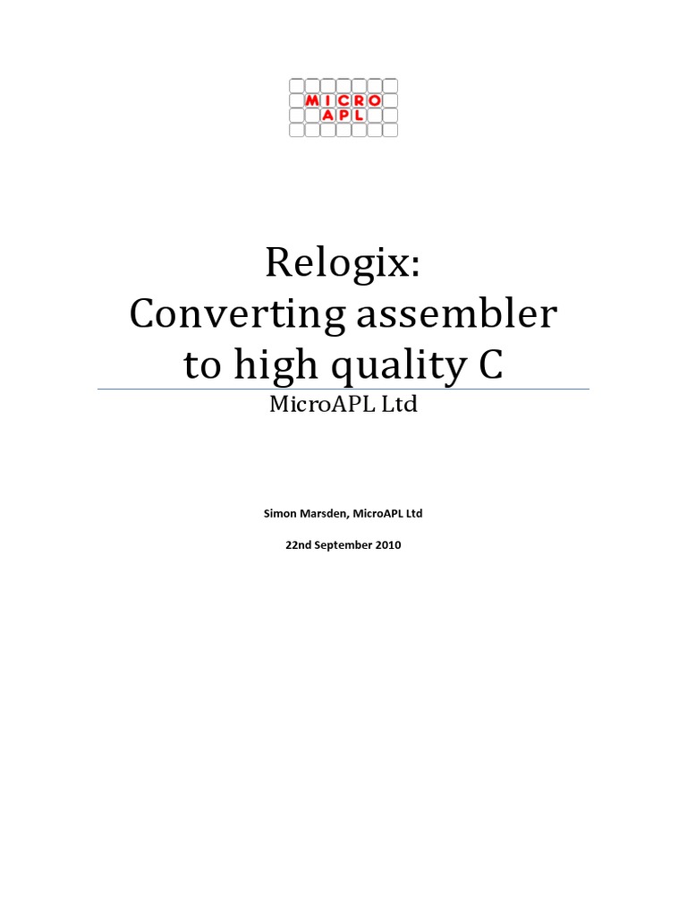 Mainframe Assembler Translation | PDF | Subroutine | Parameter ...