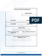 Formulario de Actualización de Datos