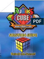 Rubiks Cube 3x3 Solution, the best possible visualization