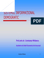 sistemul informational demografic