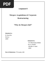 Download Why Do Mergers Fail by saldanha889 SN22469160 doc pdf