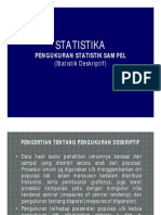 Pengukuran Statistik Sampel PDF