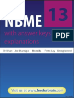 NBME 13 Answers