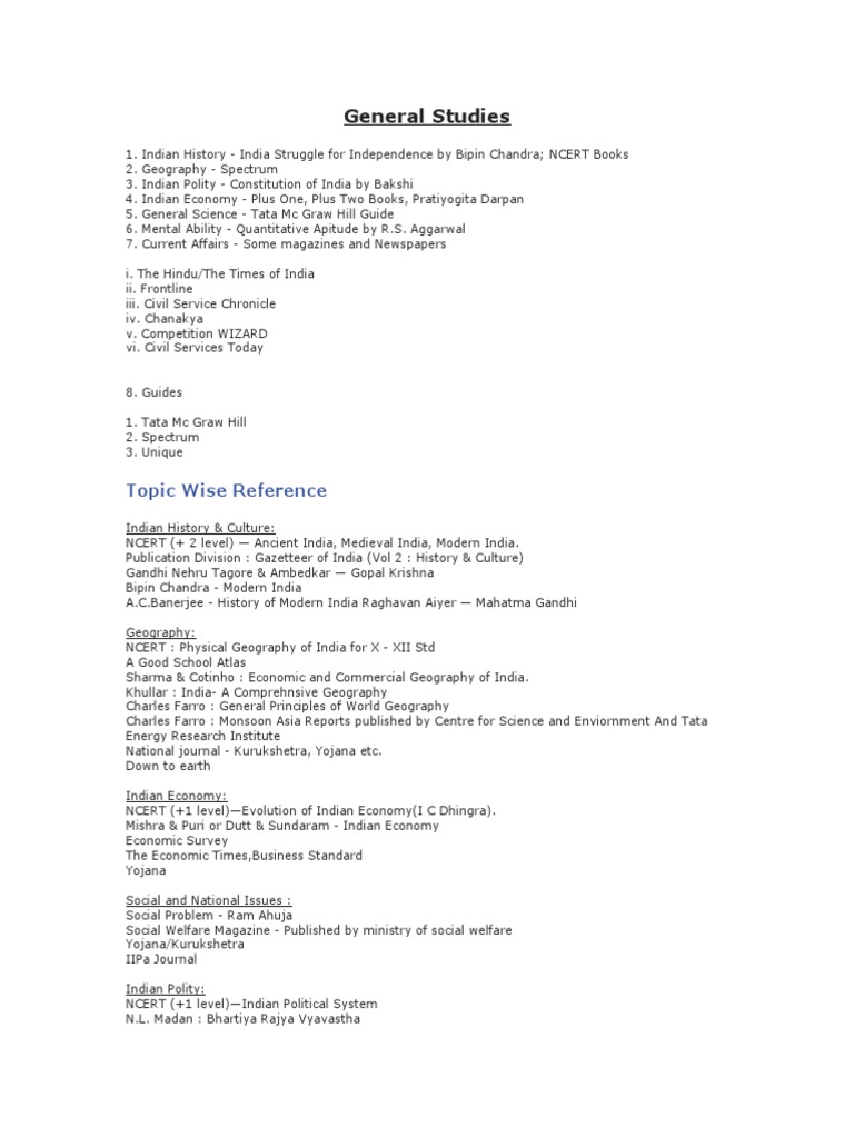 General Studies | Download Free PDF | Sociology | Academia