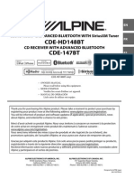 Manual Alpine CDE-HD148BT Español