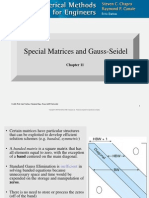Chap 11 - Special Matrices and Gauss-Seidel
