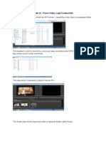 Week 10 - Promo Video, Logo Screenshots