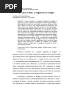 Hume e o Argumento Do Designio