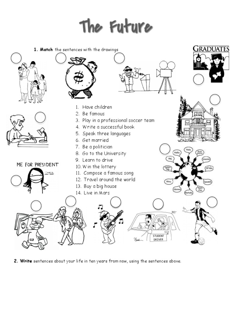 Future Aspirations Writing Activity | PDF | Travel | Language Arts ...