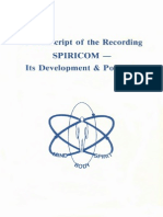 A Transcript of The Recording Spiricom Its Development & Potential