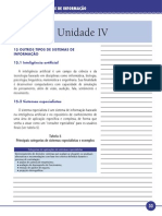 Princípios de Sistemas de Informação Unidade IV