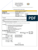 Program Design Inset 2013