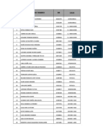 Planilla de Pasajes 2014