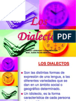 Dialectos y jergas en el idioma español