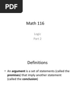 Contemporary College Maths Logic II Euler Diagrams