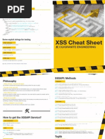 Xss Cheat Sheet