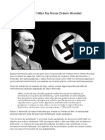O Papel de Adolf Hitler Na Nova Ordem Mundial