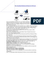 Configure BSNL Broadband Modem