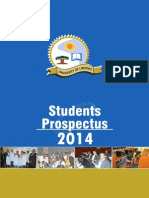 Under Graduate Prospectus 2014 New