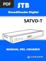 Manual Usuario Sintonizador TDT Television Digital Terrestre RF HDMI USB