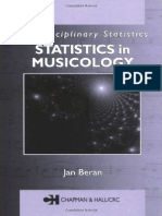 Statistics - in - Musicology, by Jan Beran