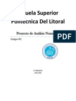 Proyecto de análisis numérico 