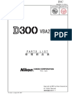 d300 Parts List