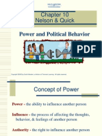 Nelson & Quick: Power and Political Behavior