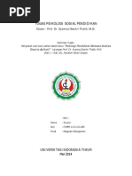 Download Tugas Psikologi Sosial Pendidikan Syukur by Syukur Abdullah SN224767374 doc pdf