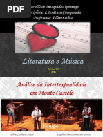 Literatura Comparada - Monte Castelo