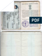 Yogendrasingh Kushwah Passport