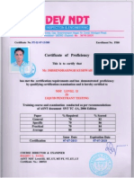 580 Dhirendrasingh Kushwah NDT Certificates PT Level II